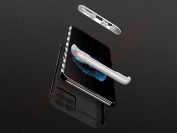 GKK 360º black and silver case for Oppo Realme 8 (RMX3085) / Realme 8 Pro (RMX3081)